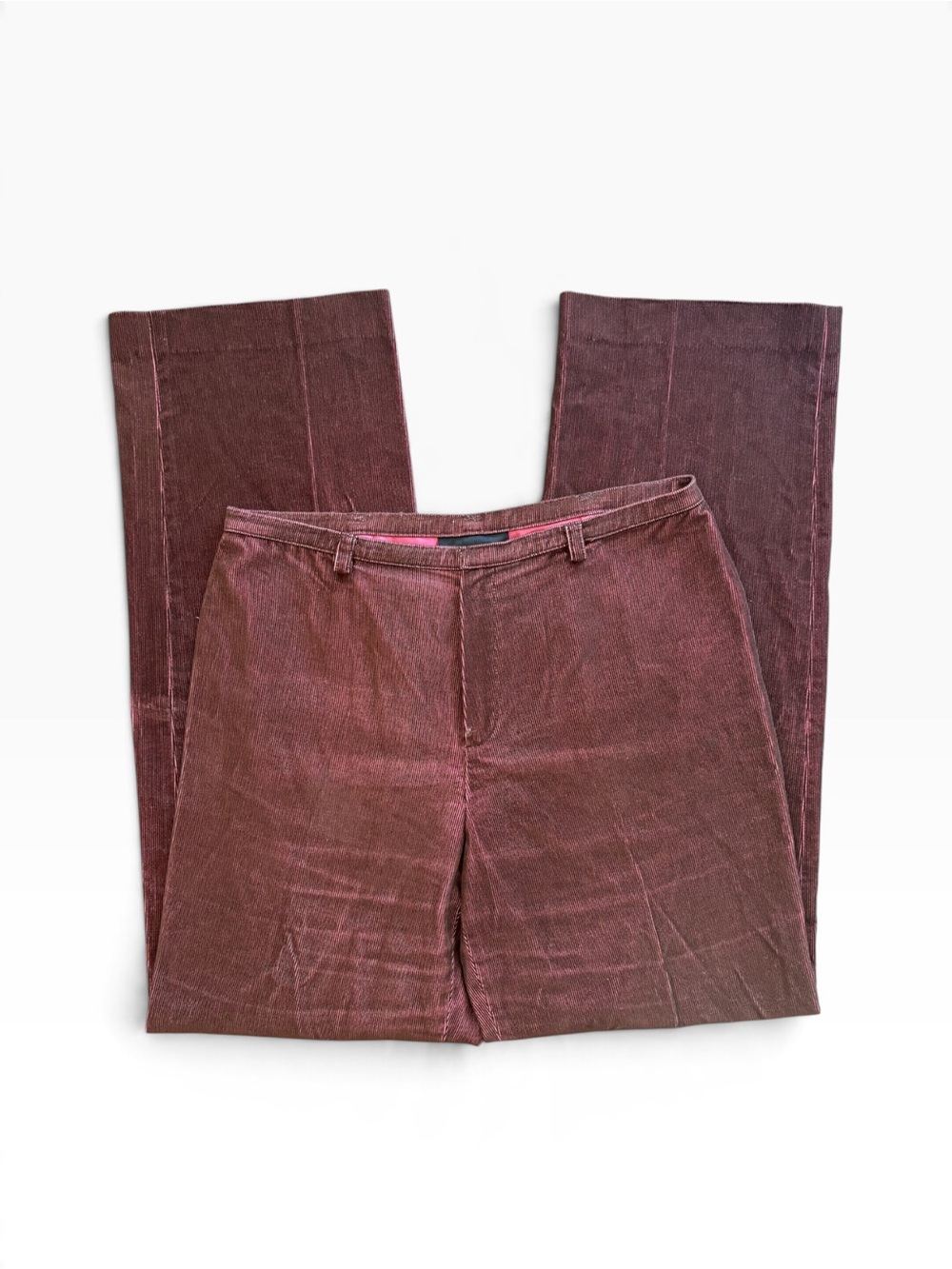 Vintage 90s/Y2K Ellen Tracy Corduroy Flare Pants – Size 10